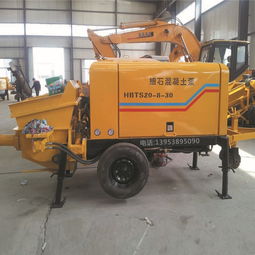 混凝土攪拌拖泵 安徽太湖制造，全國泵送服務網絡全覆蓋